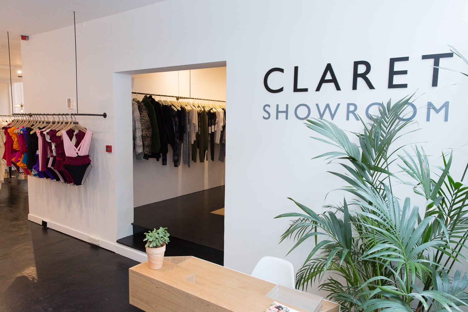 Claret showroom