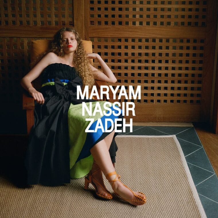 MNZ Maryam Nassar Zadeh promotional photo