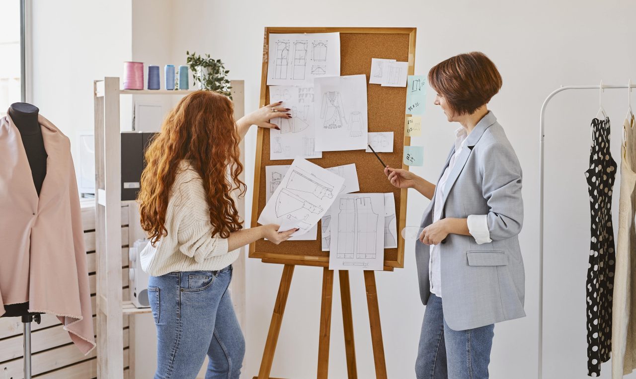Designers negotiating their fashion brand